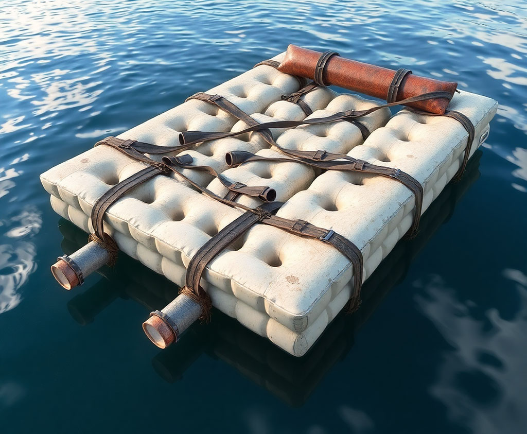 AI-generated raft